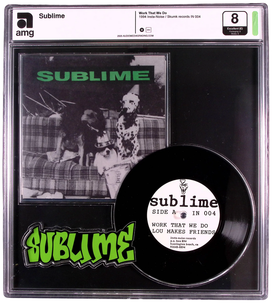 Sublime 7-inch single in AMG case